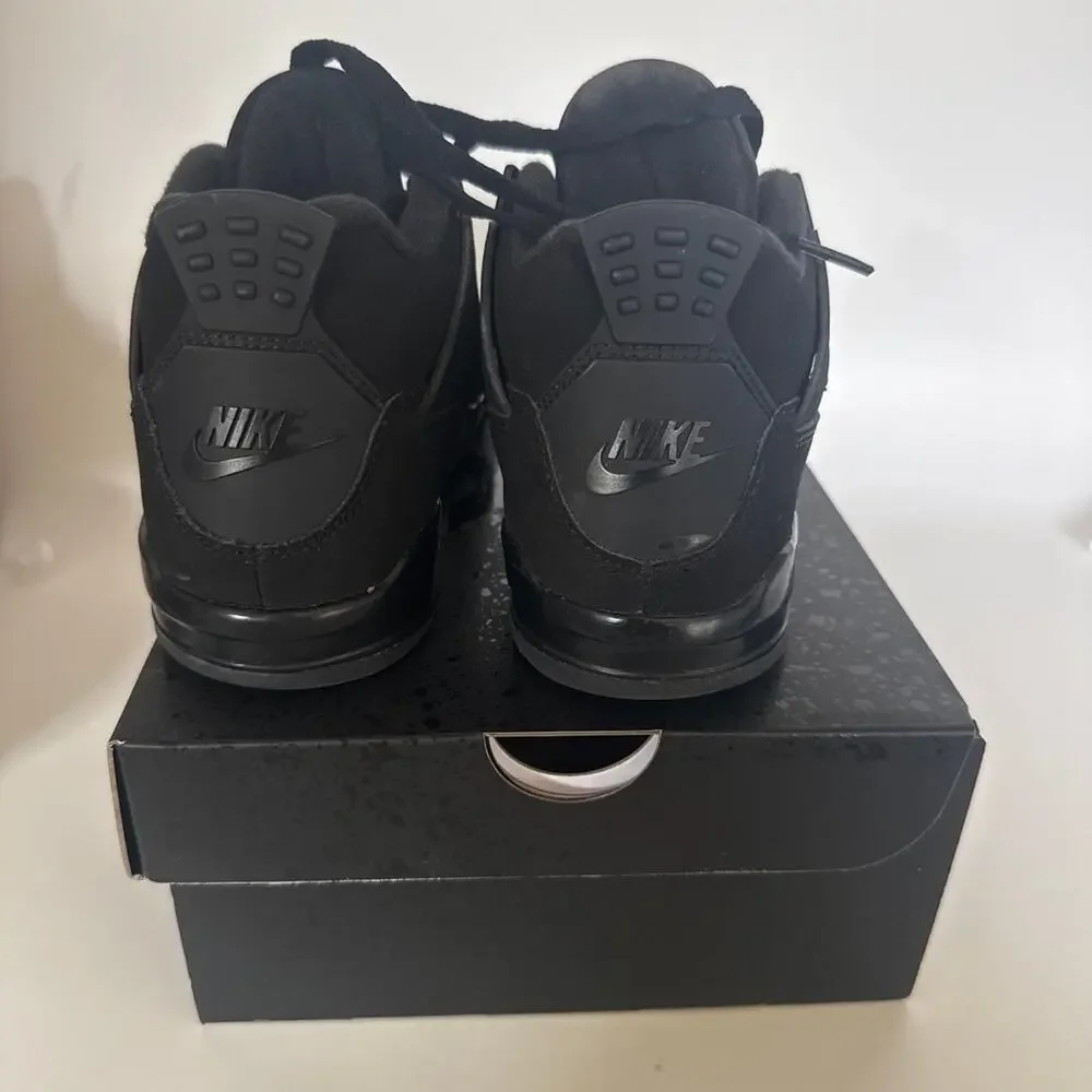 Air Jordan 4 Retro Black Cat 2.5 Y Boys Nike
